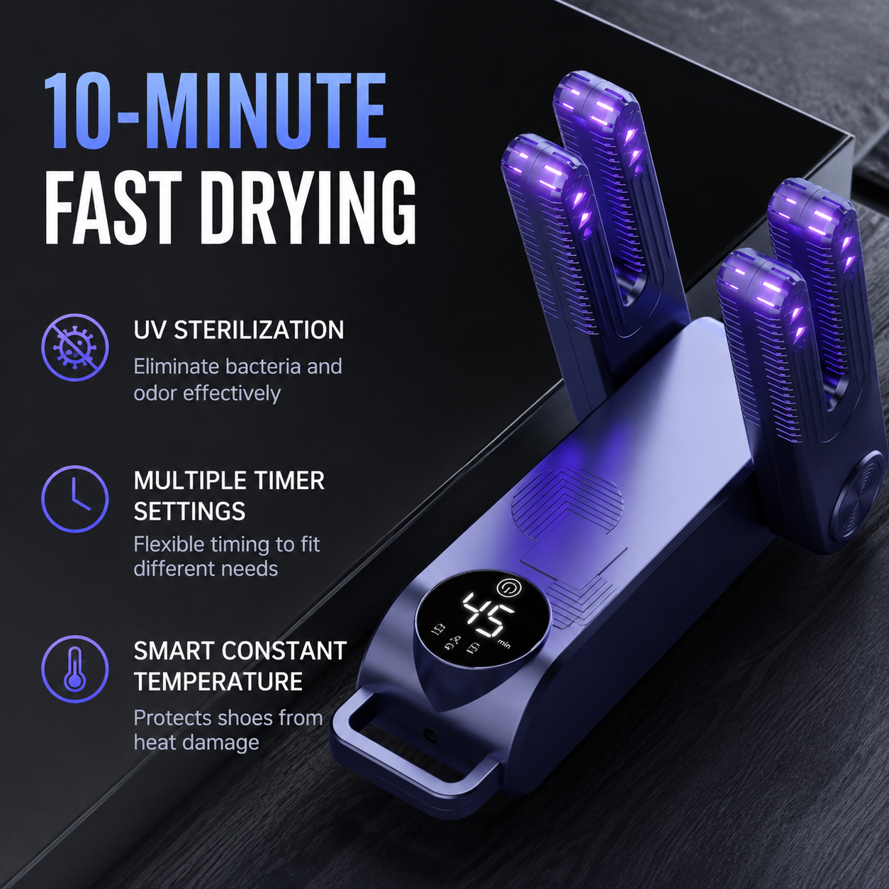 Shoe Dryer – Dry Shoes & Socks in Minutes
