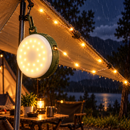 2000mAh Combo Camping Light with 10m LED Strip