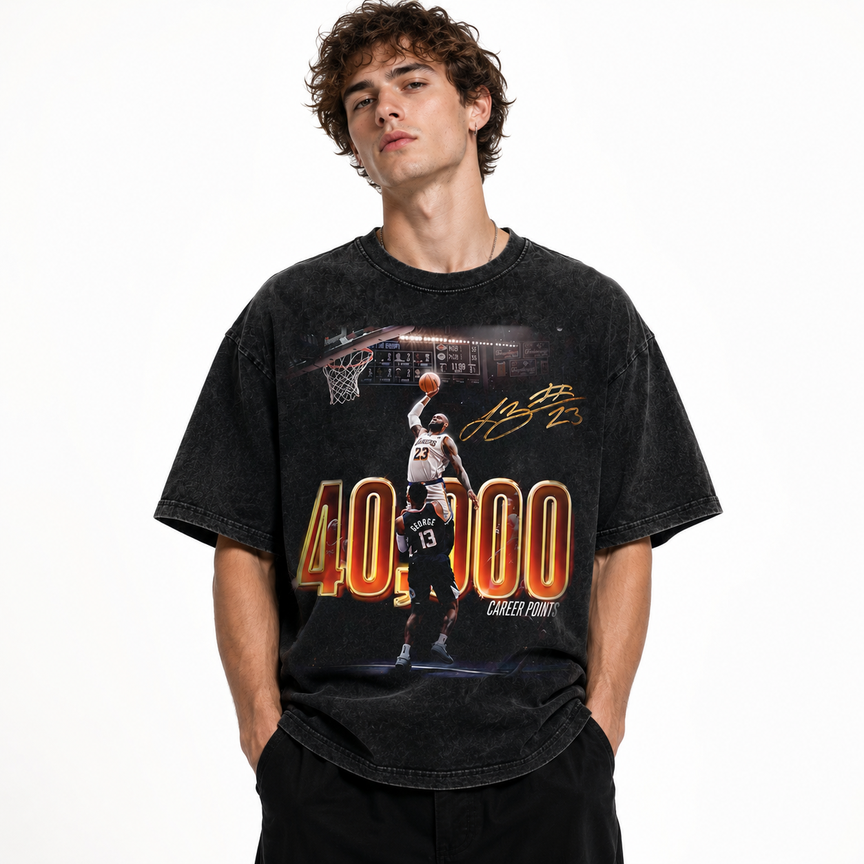 Vintage Basketball Graphic Tee